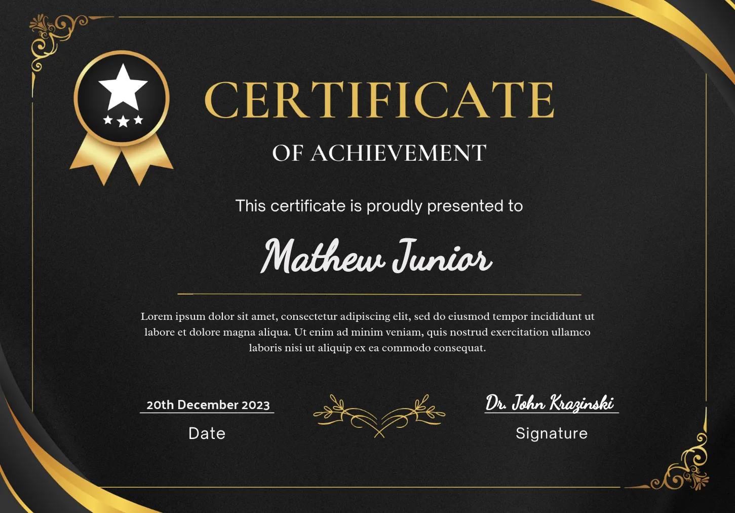 Online Certificate Generator